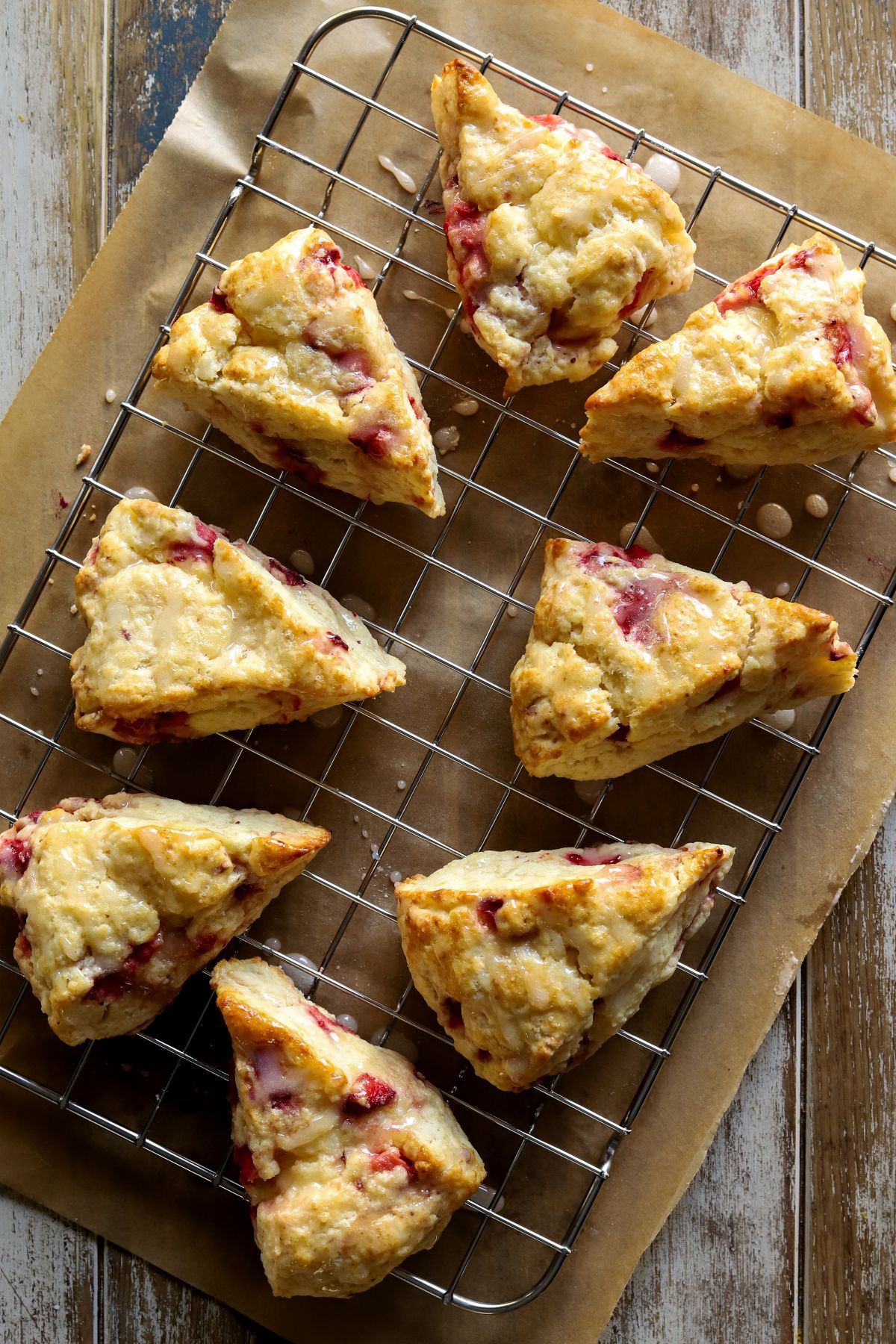 Mouthwatering Strawberry Cottage Cheese Scones