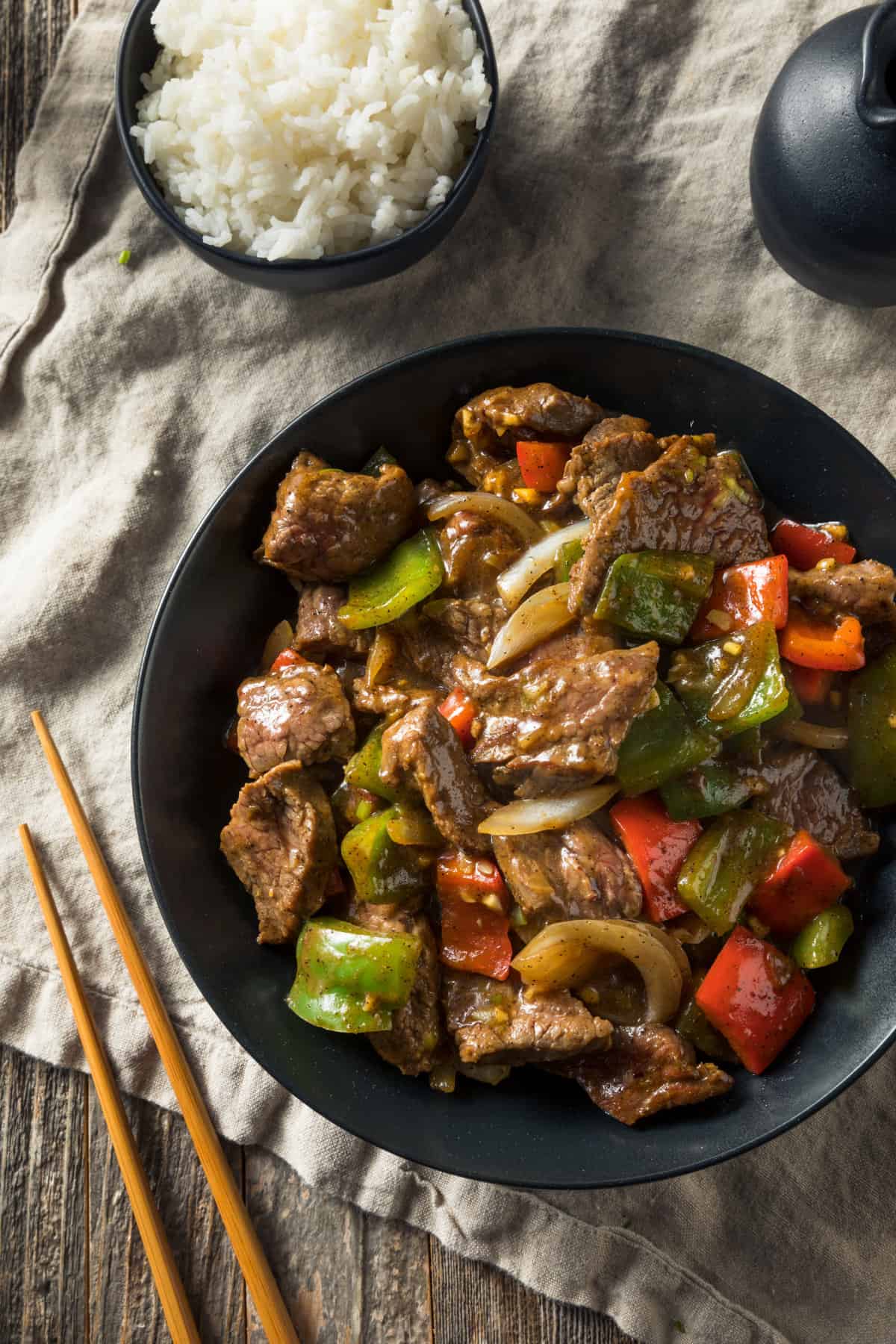 Crockpot Pepper Steak