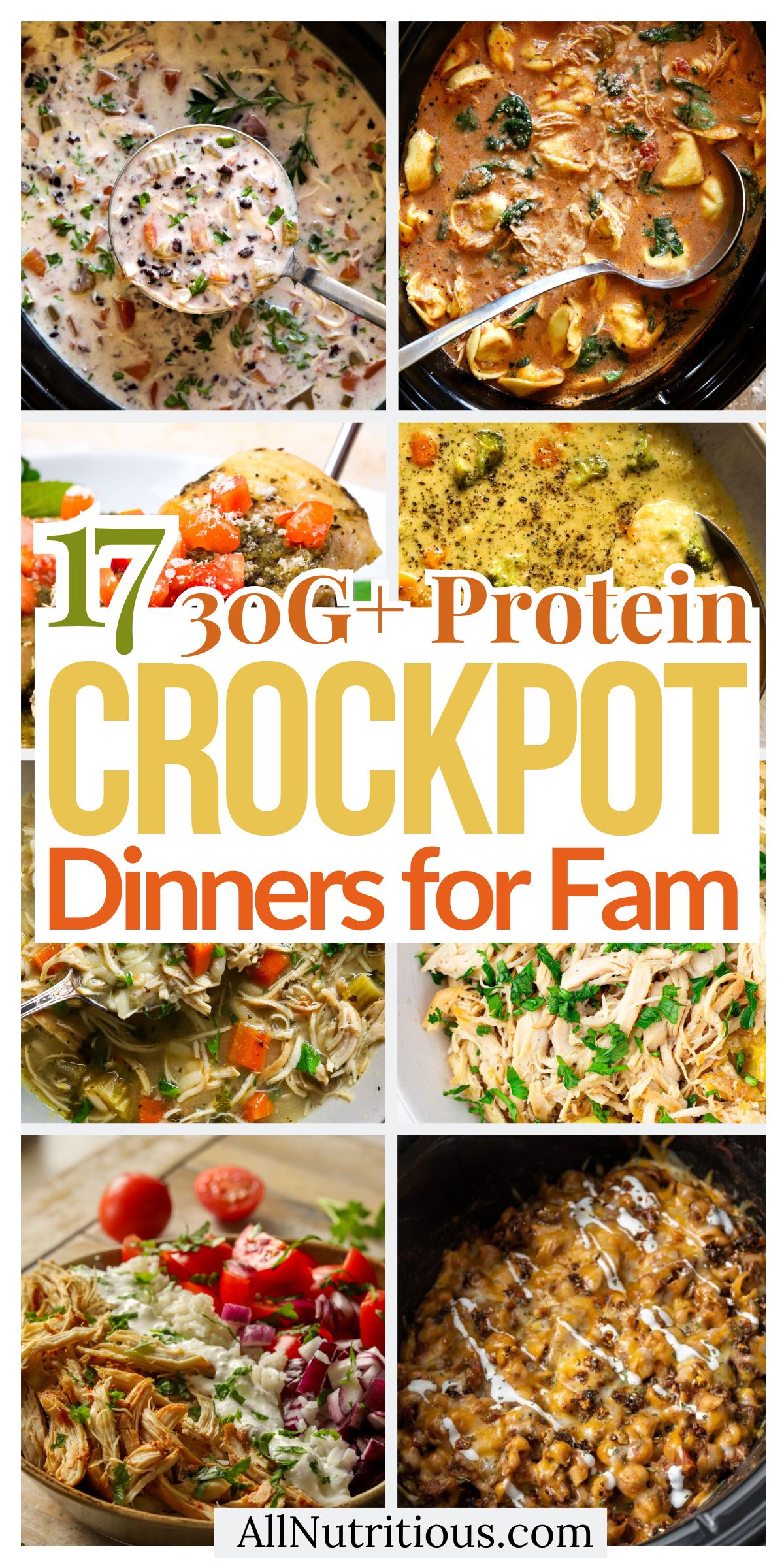 17 Easy 30+G Protein Crockpot Dinners For Family