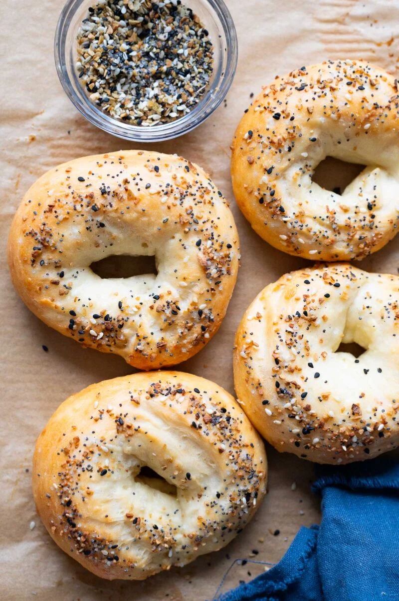 Greek Yogurt Bagels