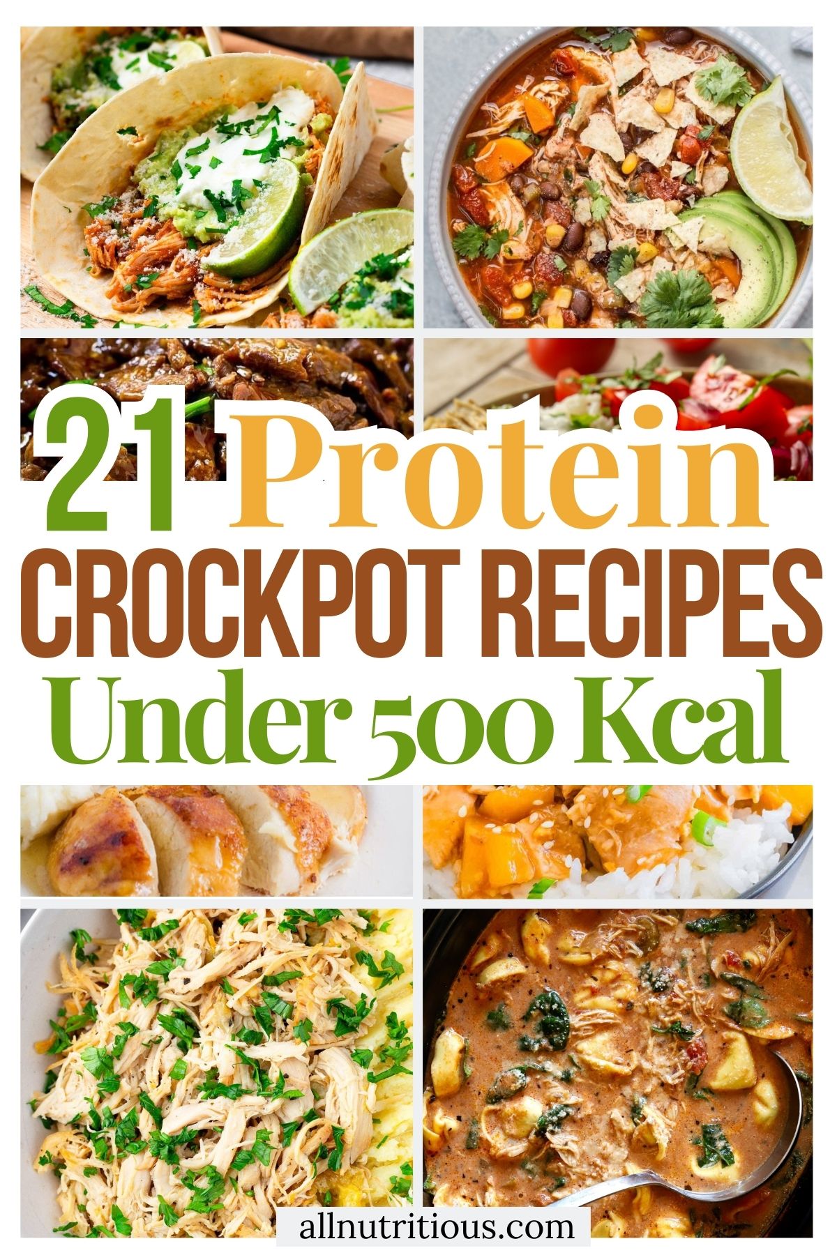 21 High Protein Crockpot Recipes Under 500 Kcal