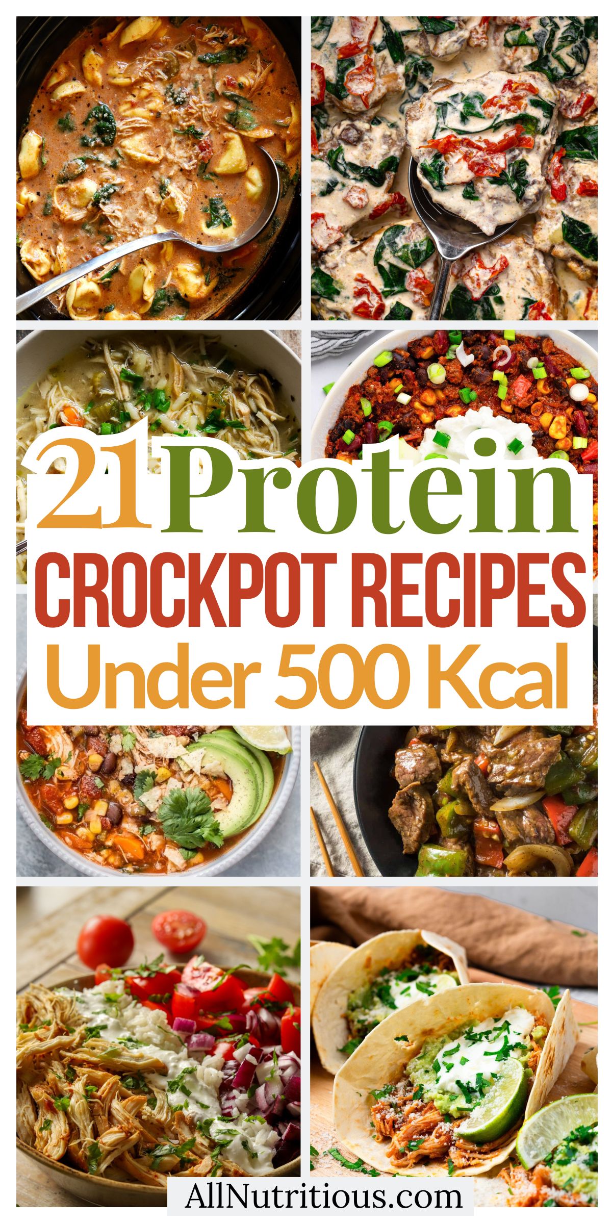 21 High Protein Crockpot Recipes Under 500 Kcal