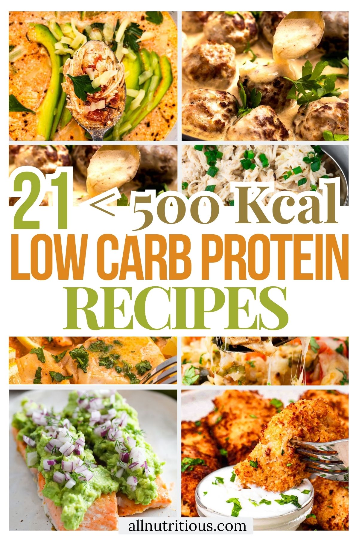 21 Low Carb High Protein Recipes Under 500 Kcal