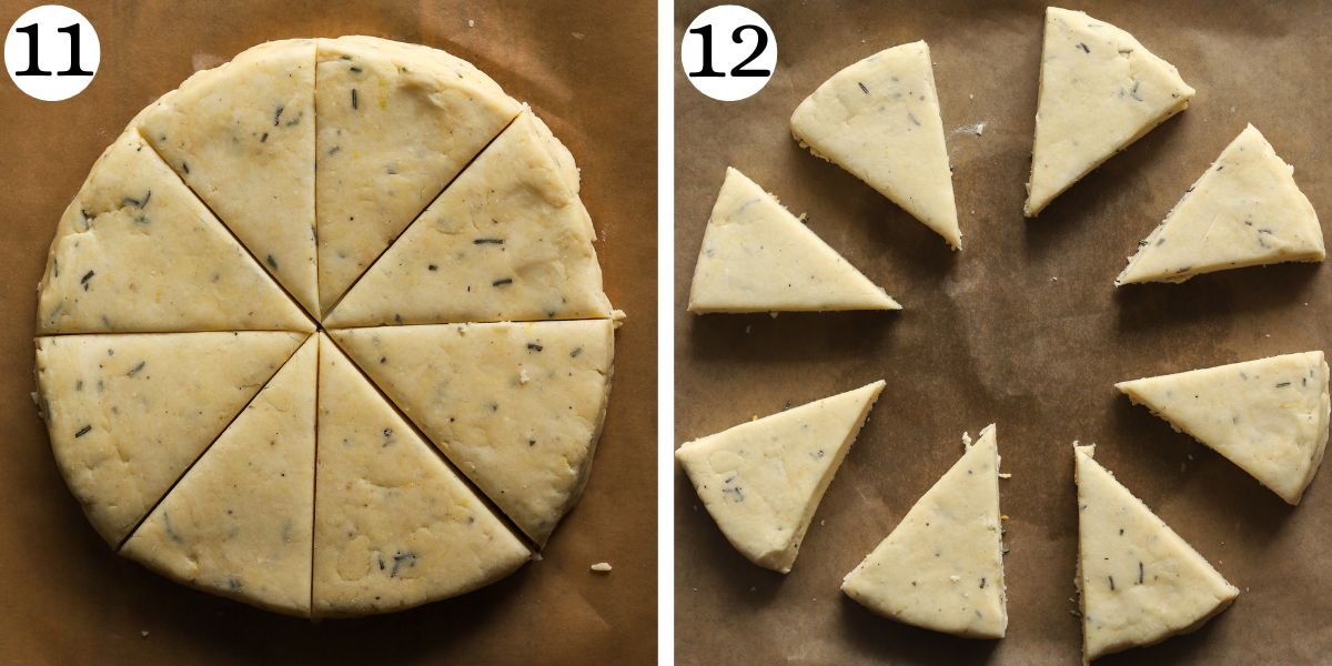 Tasty Parmesan Cottage Cheese Scones Steps 11-12