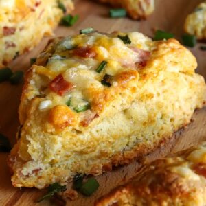Ham and Cheese Scones