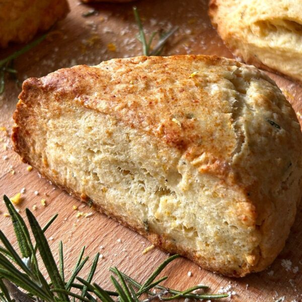 Parmesan Cottage Cheese Scones