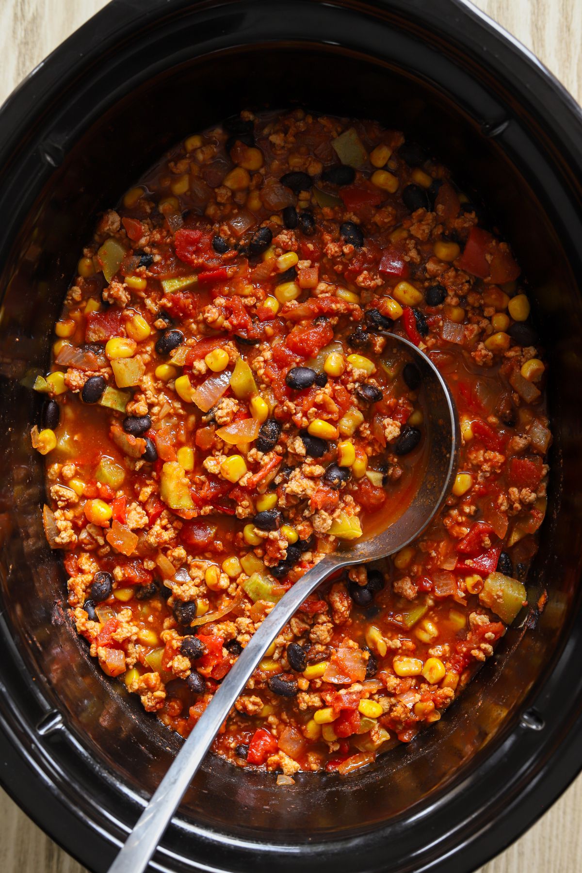 Crockpot Turkey Chili