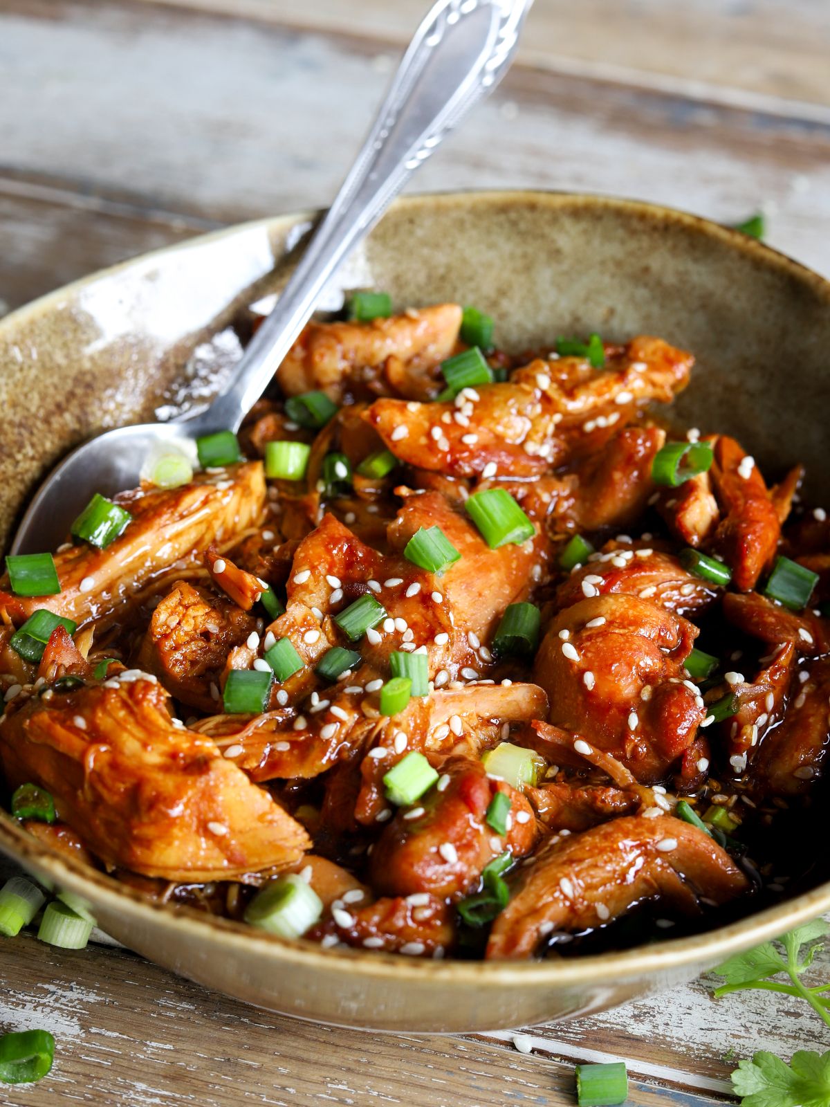 Sweet Crockpot Sesame Chicken