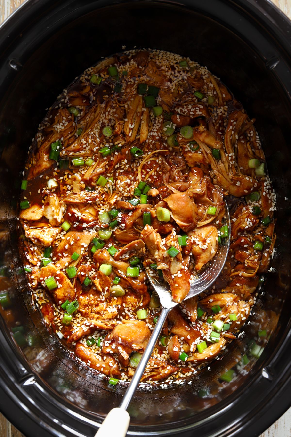 Easy Crockpot Sesame Chicken
