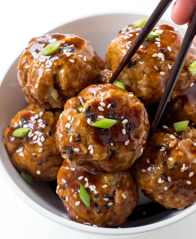 Asian Turkey Meatballs