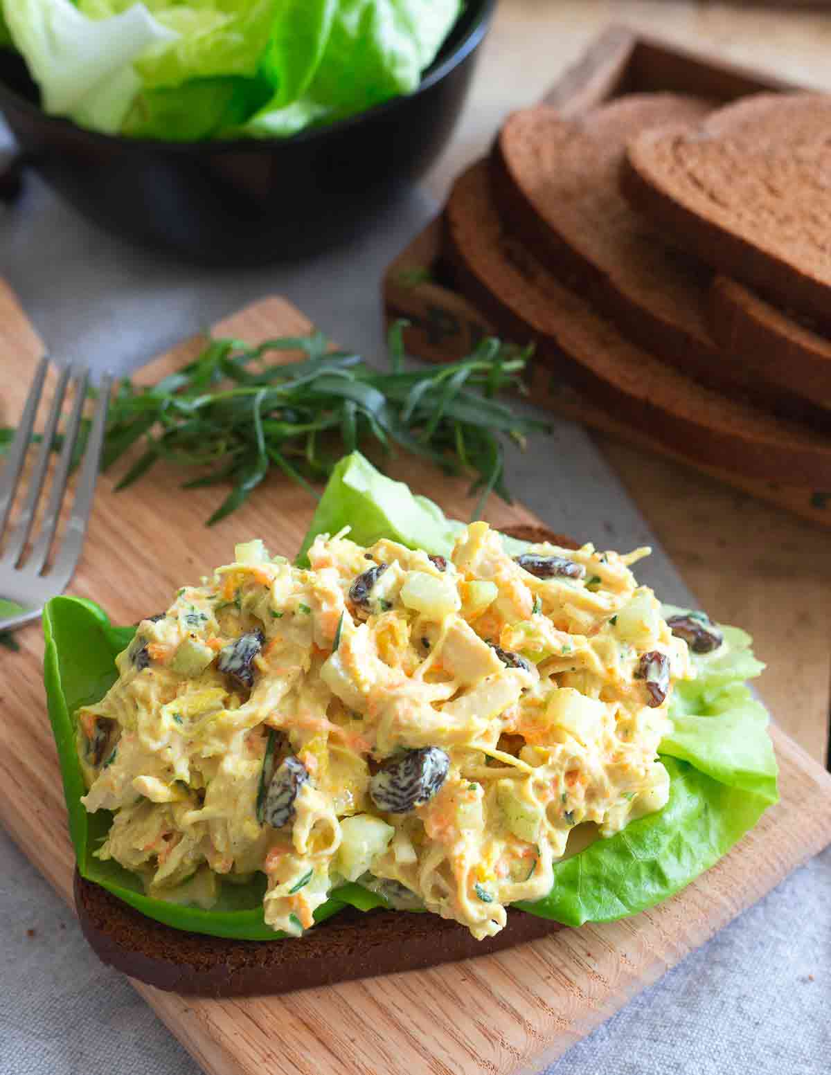 Turmeric Chicken Salad