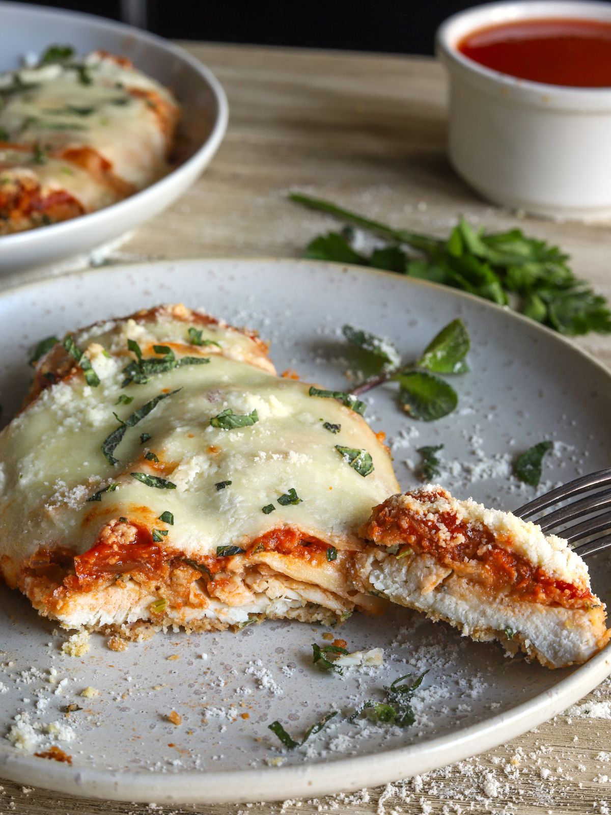 Yummy Baked Chicken Parmesan