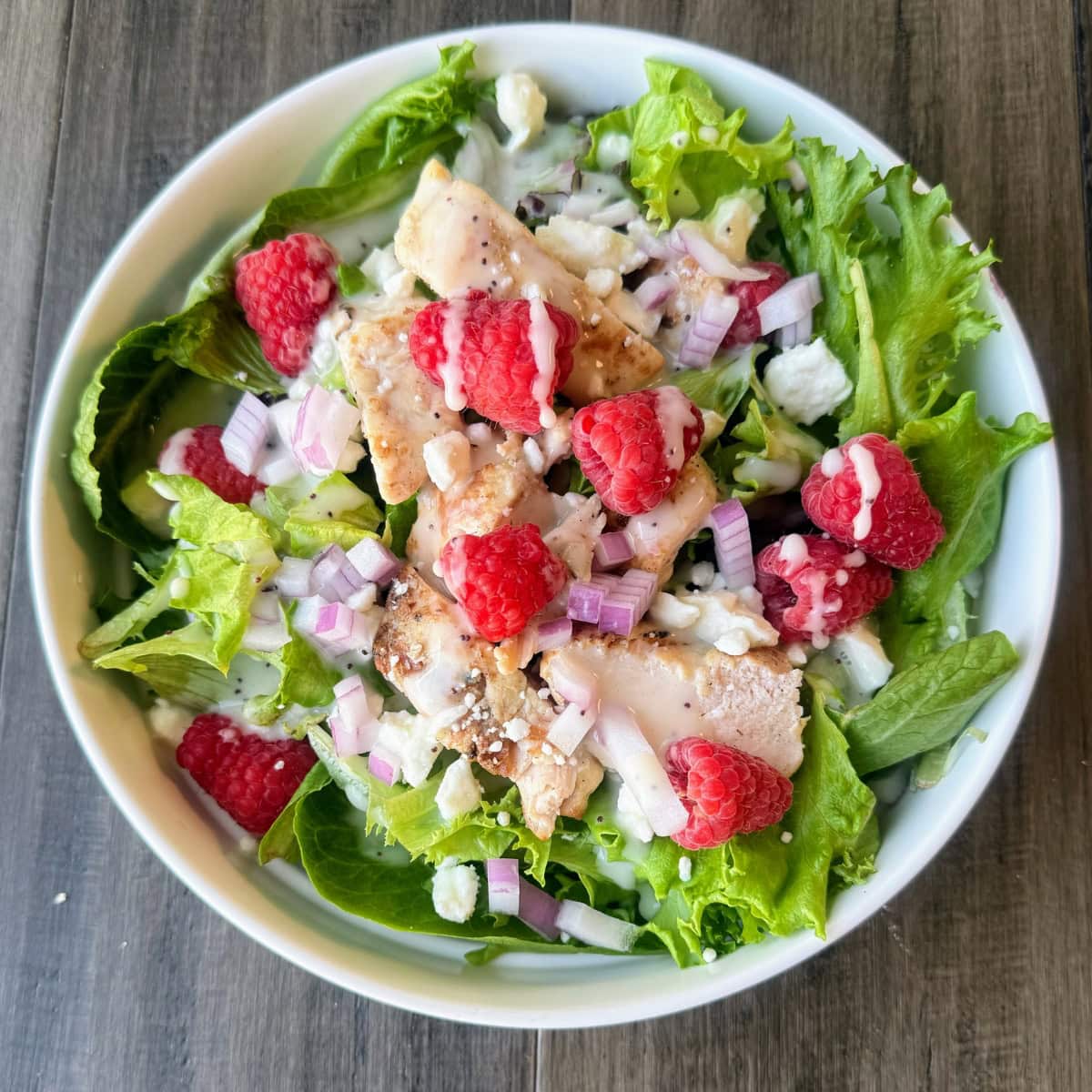 Chicken Raspberry Salad