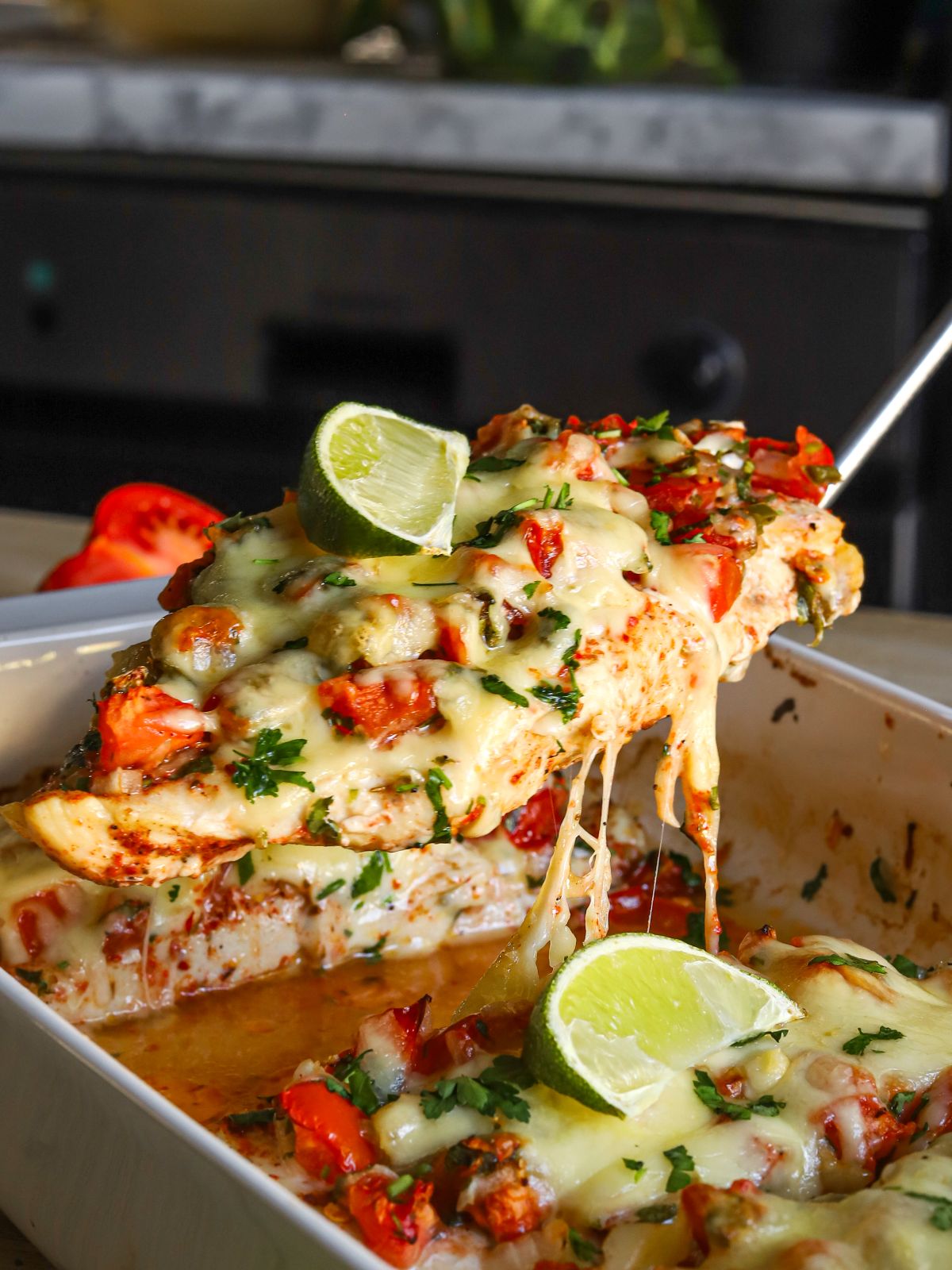 Delicious Pico de Gallo Chicken Bake