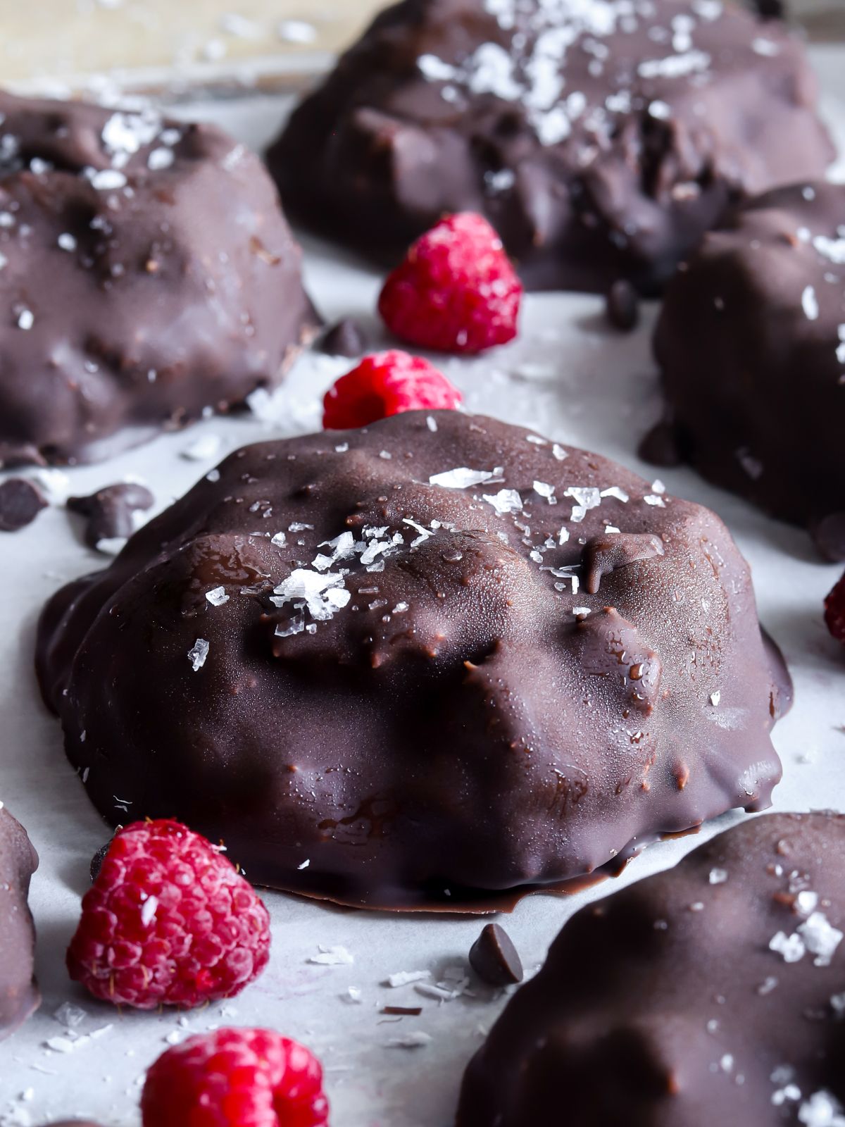 Yummy Raspberry Cottage Cheese Chocolate Clusters