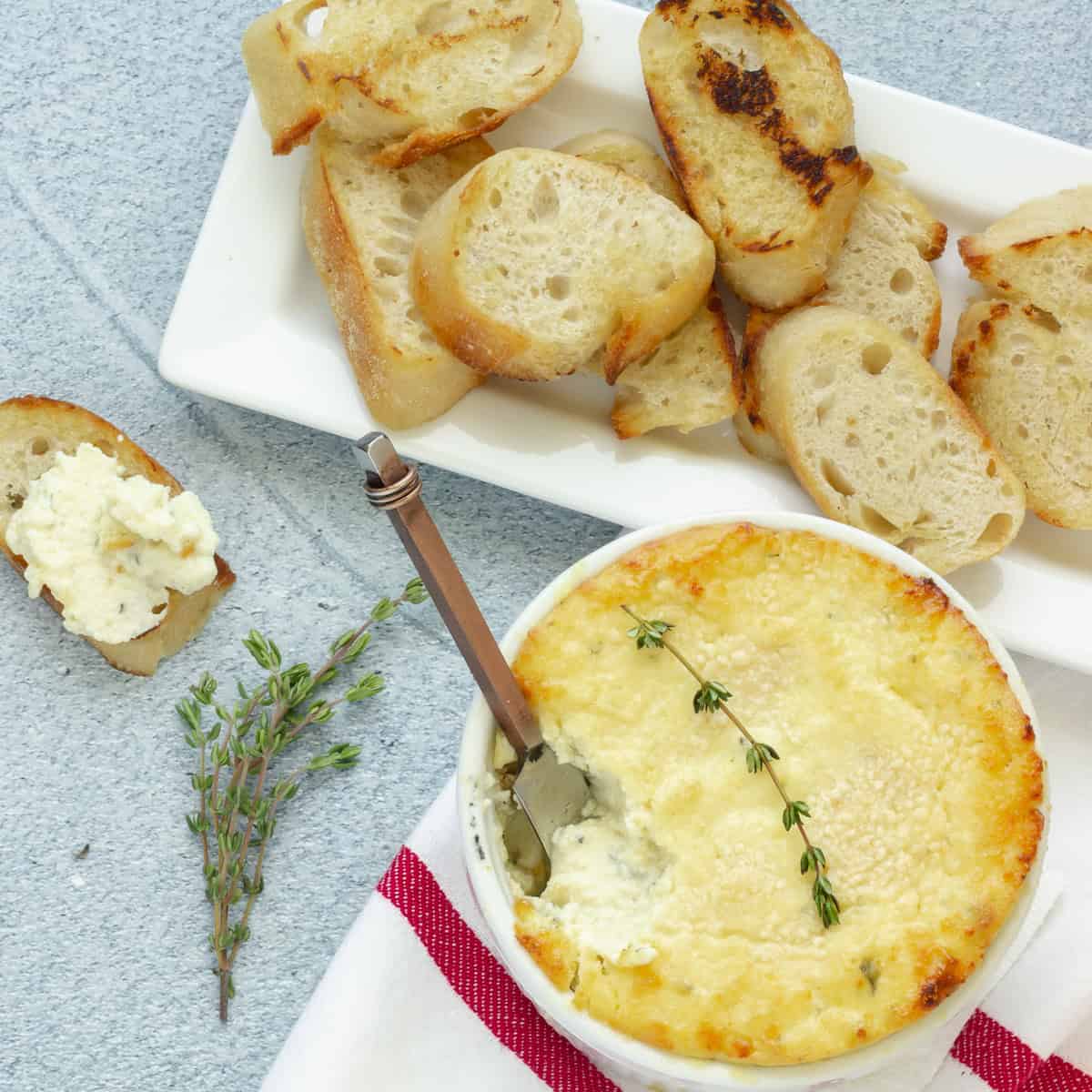 Baked Ricotta with Caramelized Tomatoes