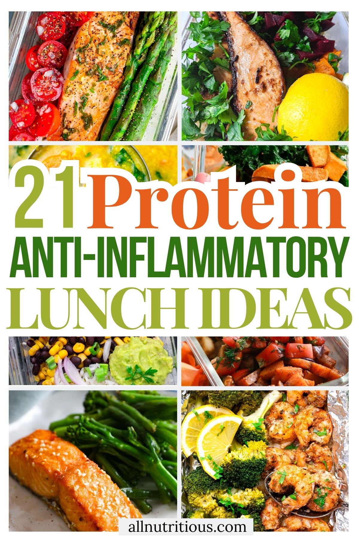 21 High Protein Anti-Inflammatory Lunch Ideas