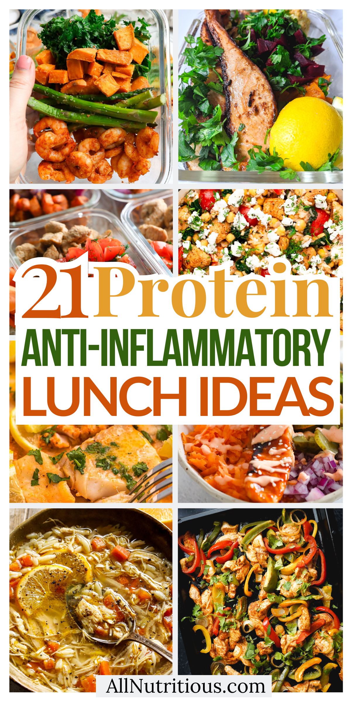 21 High Protein Anti-Inflammatory Lunch Ideas