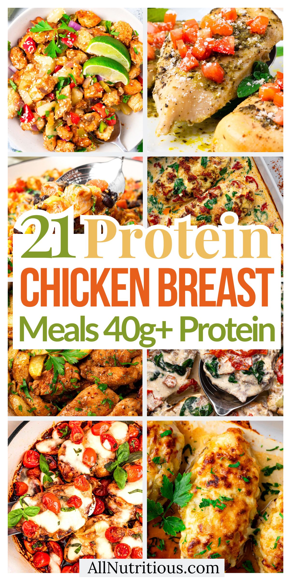 21 High Protein Chicken Breast Meals With 40G+ Protein
