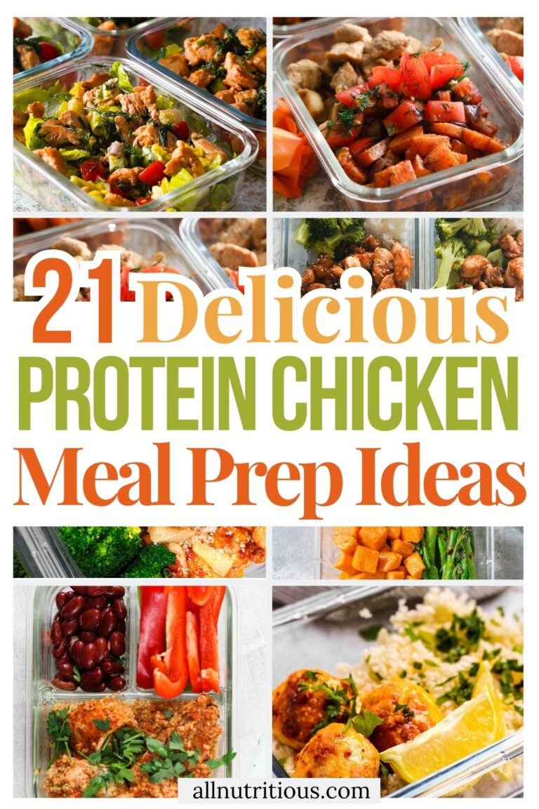 21 High Protein Chicken Meal Prep Ideas - All Nutritious