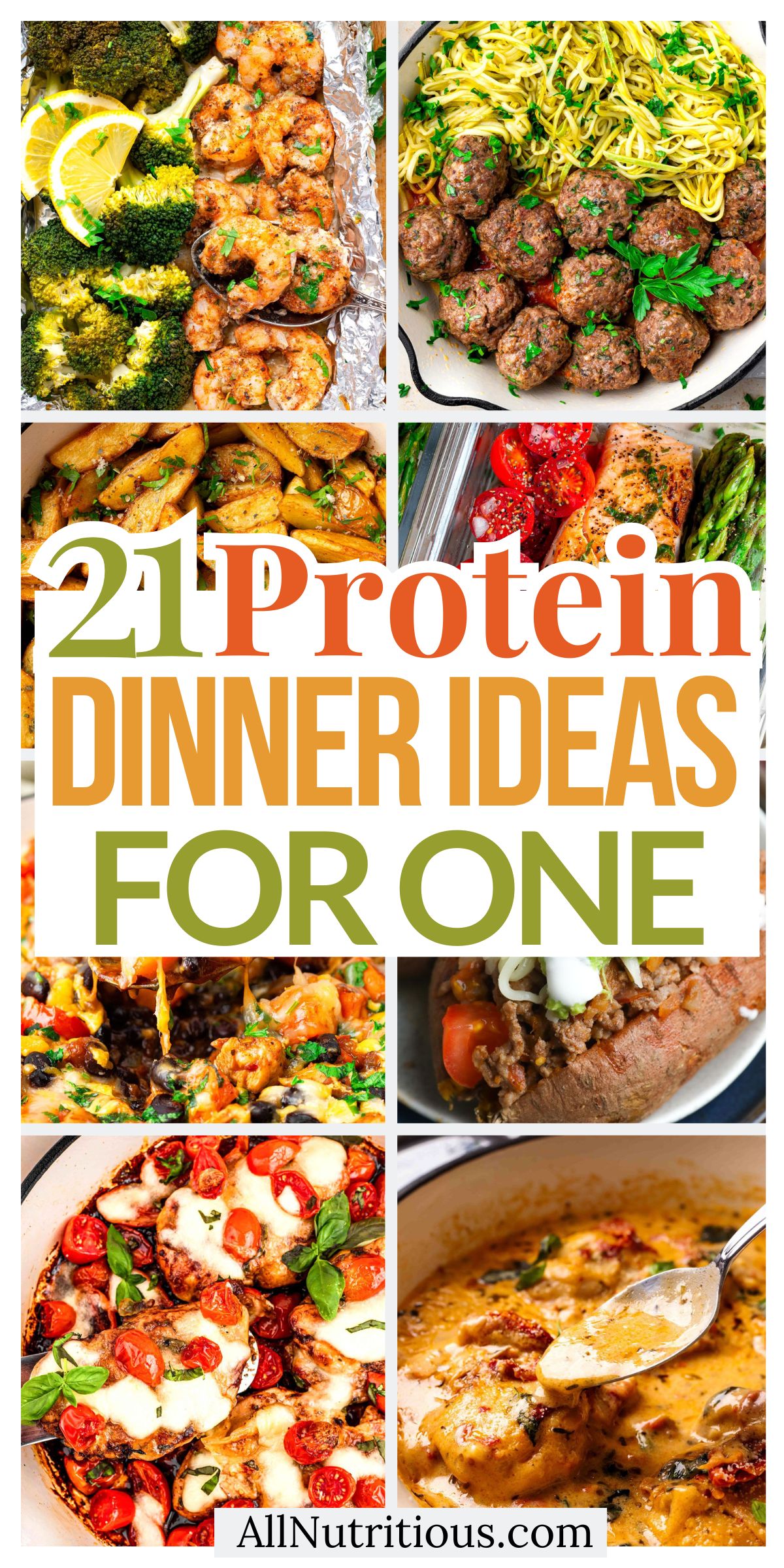 21 High Protein Dinners Ideas for One