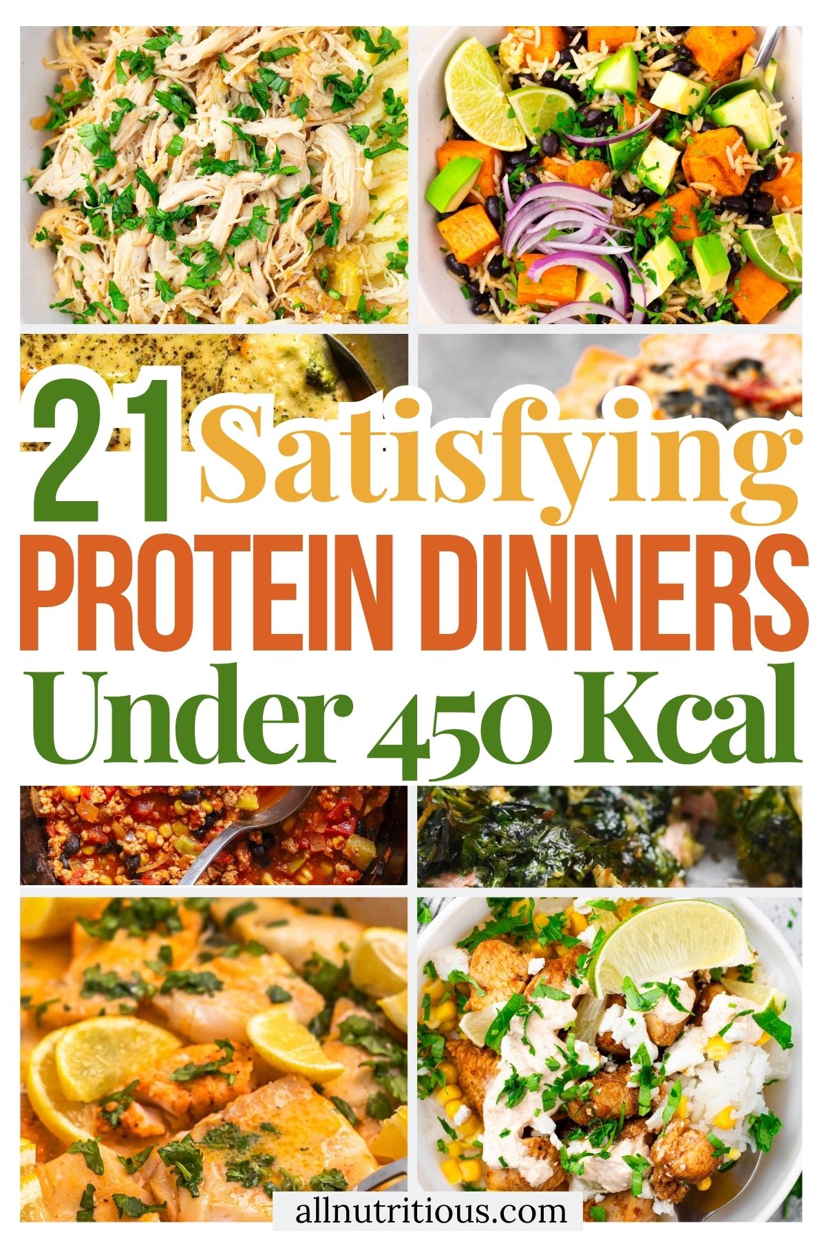 21 High Protein Dinners Under 450 Kcal