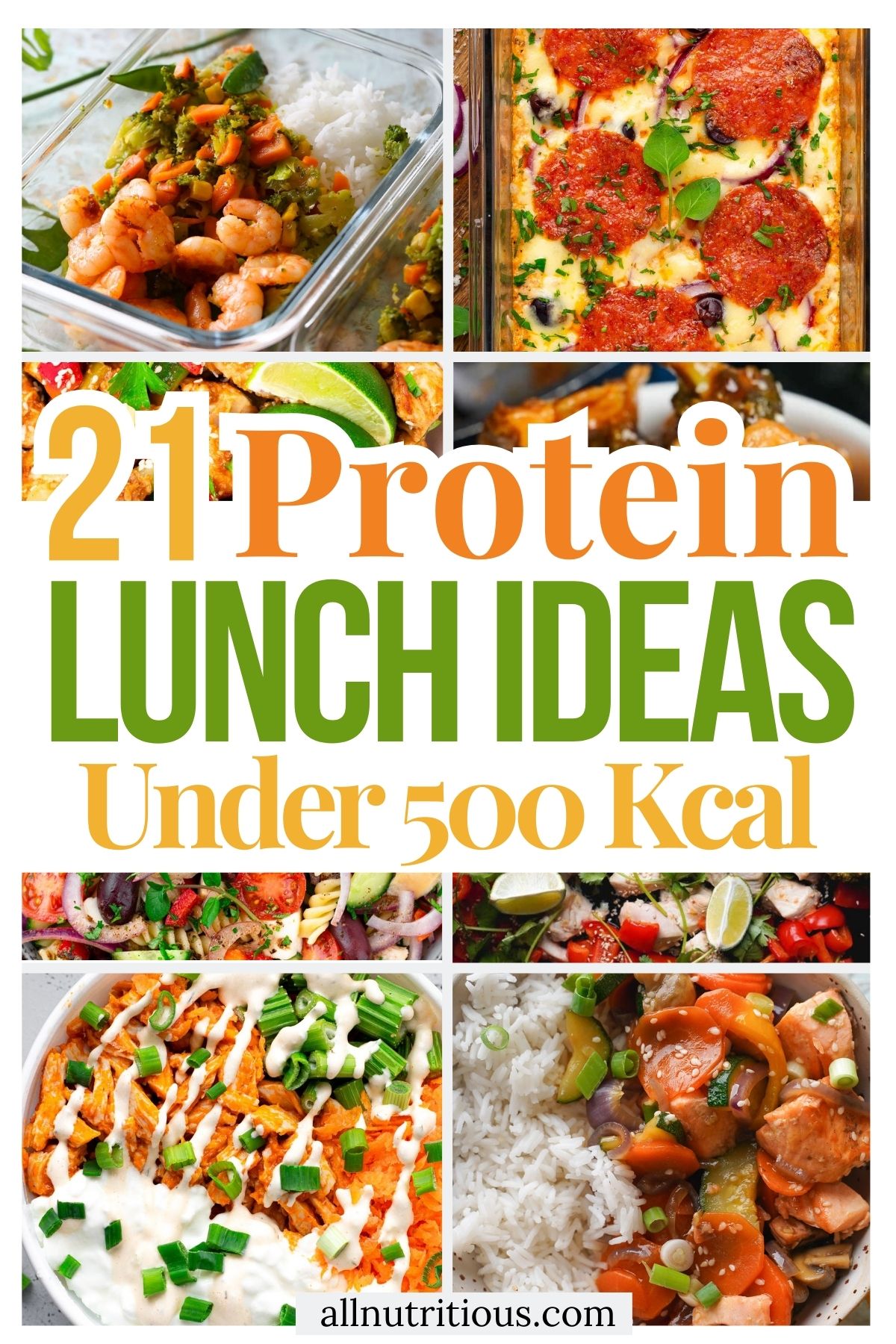 21 High Protein Lunch Ideas Under 500 Kcal