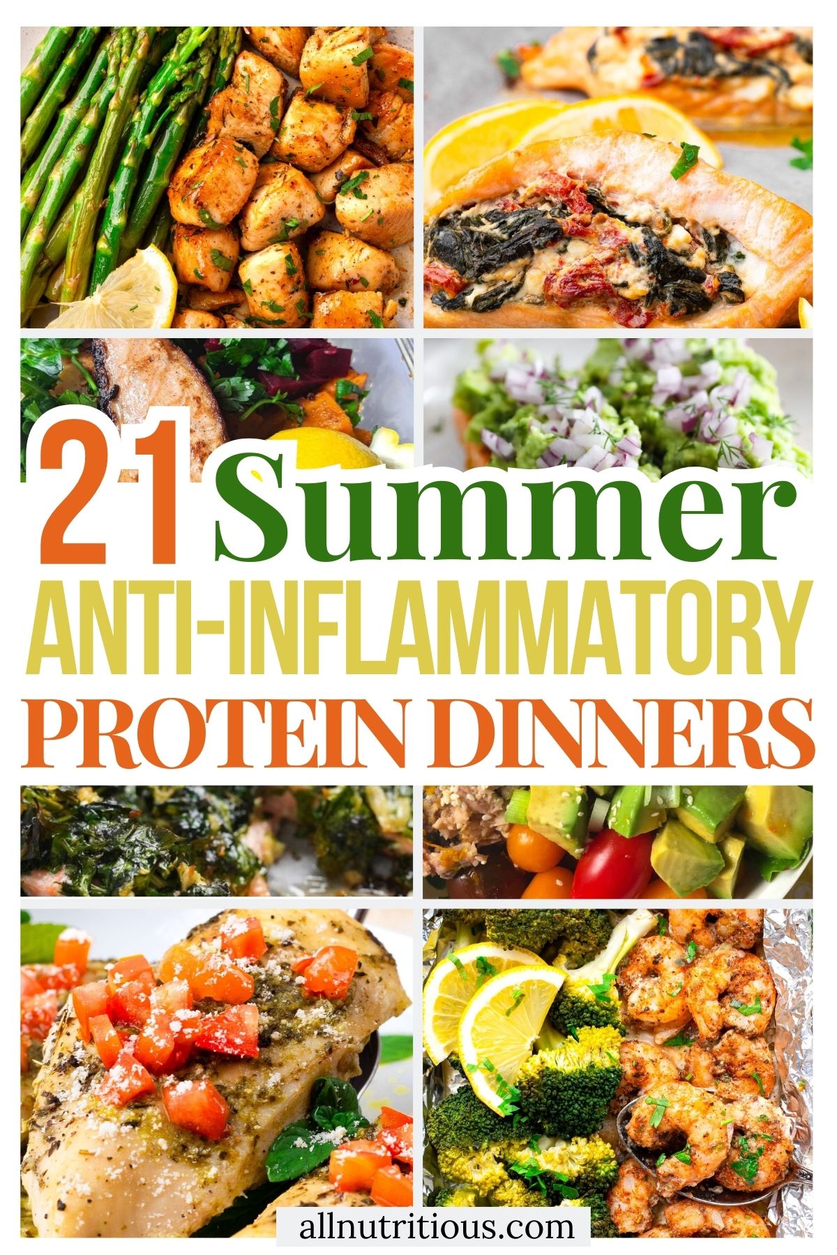 21 Summer High Protein Anti-Inflammatory Dinners