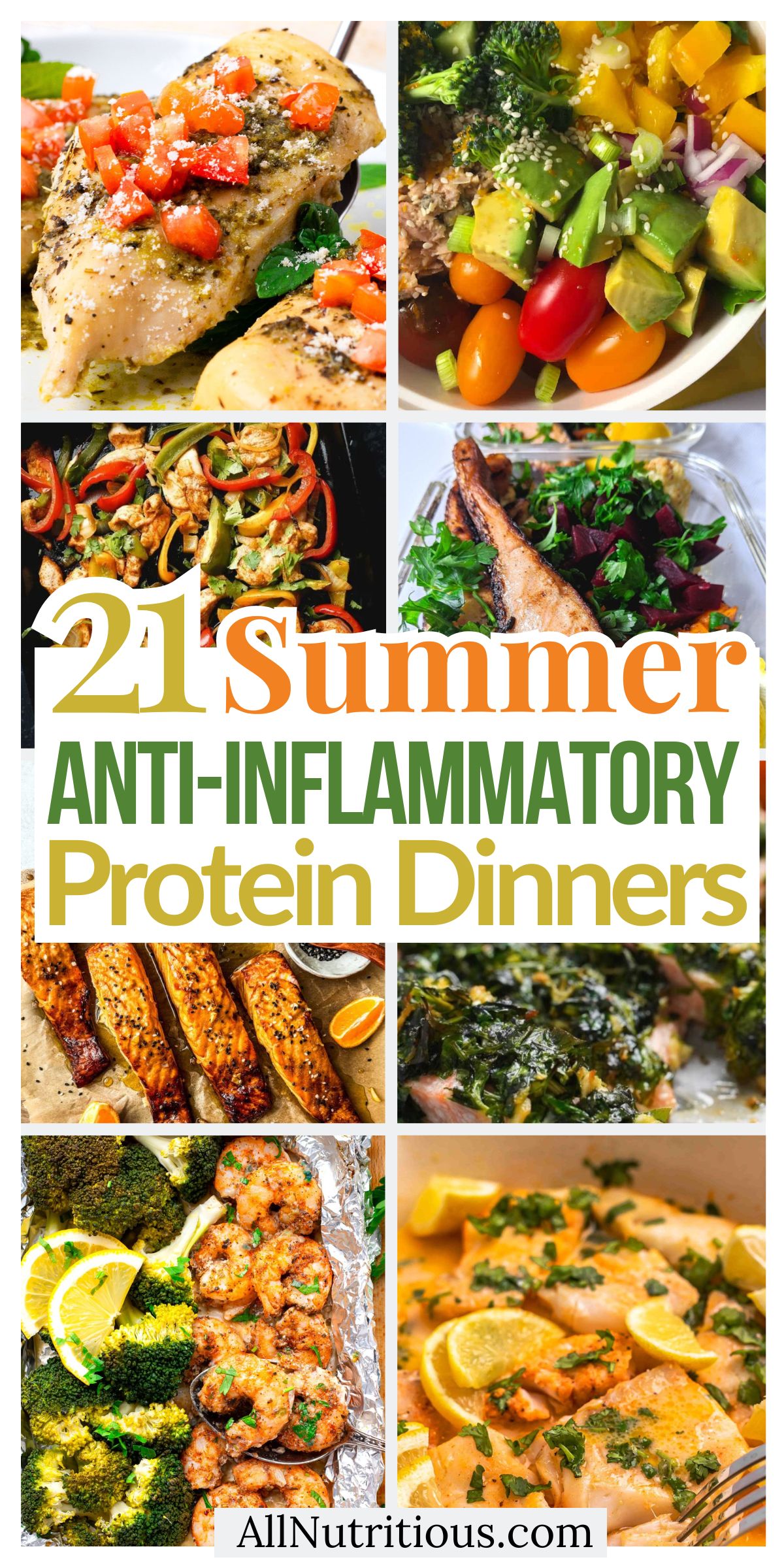 21 Summer High Protein Anti-Inflammatory Dinners