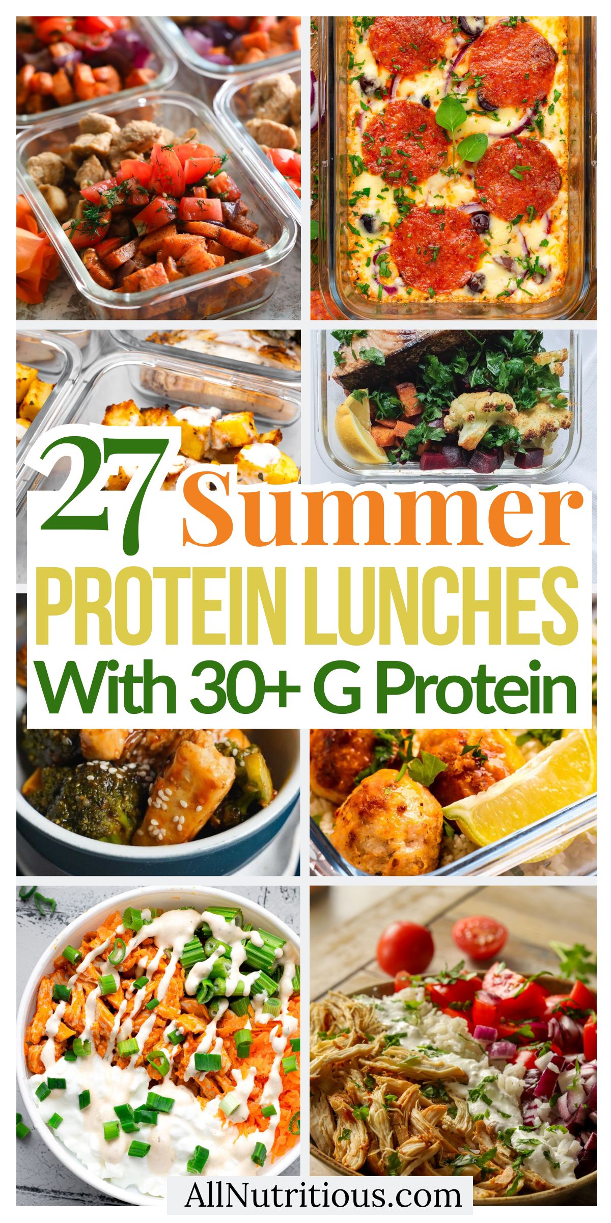 27 Summer Protein Lunches With 30+ G Protein