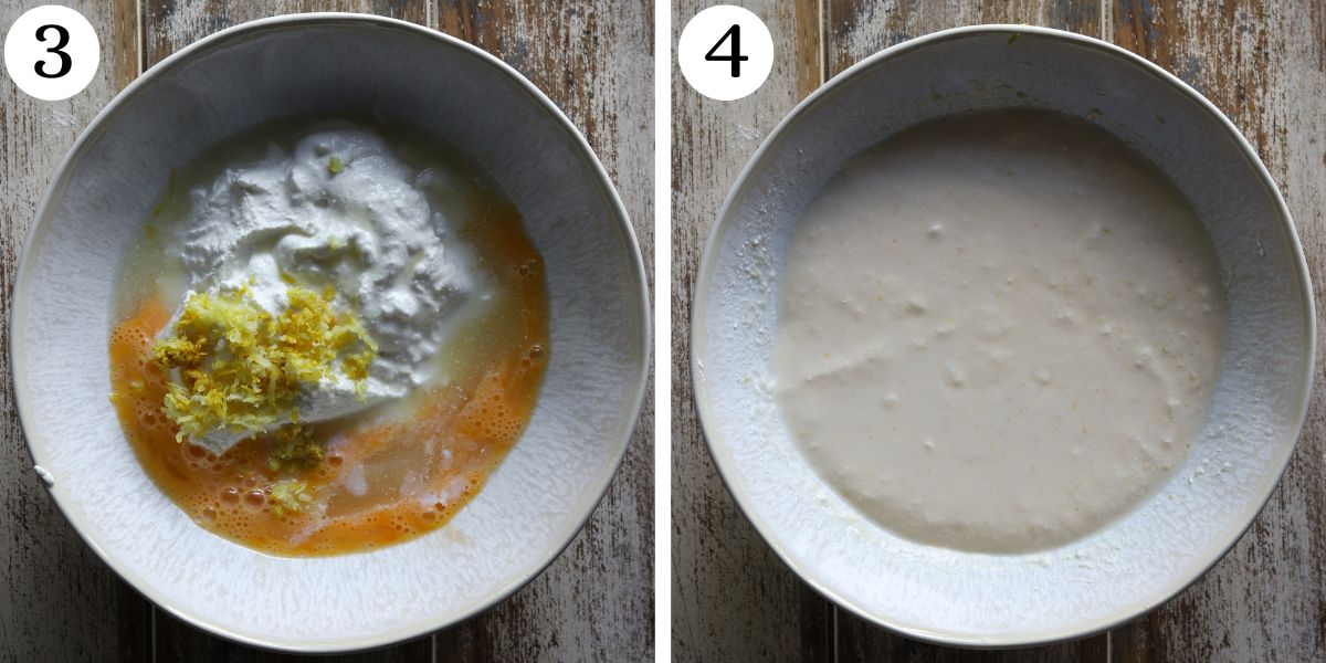 Yummy Lemon Poppy Seed Cottage Cheese Scones Steps 3-4