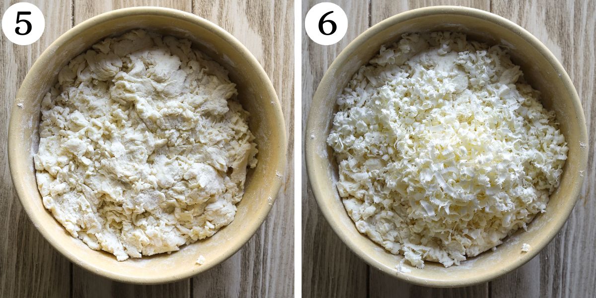 Delicious Lemon Raspberry Cottage Cheese Scones Steps 5-6