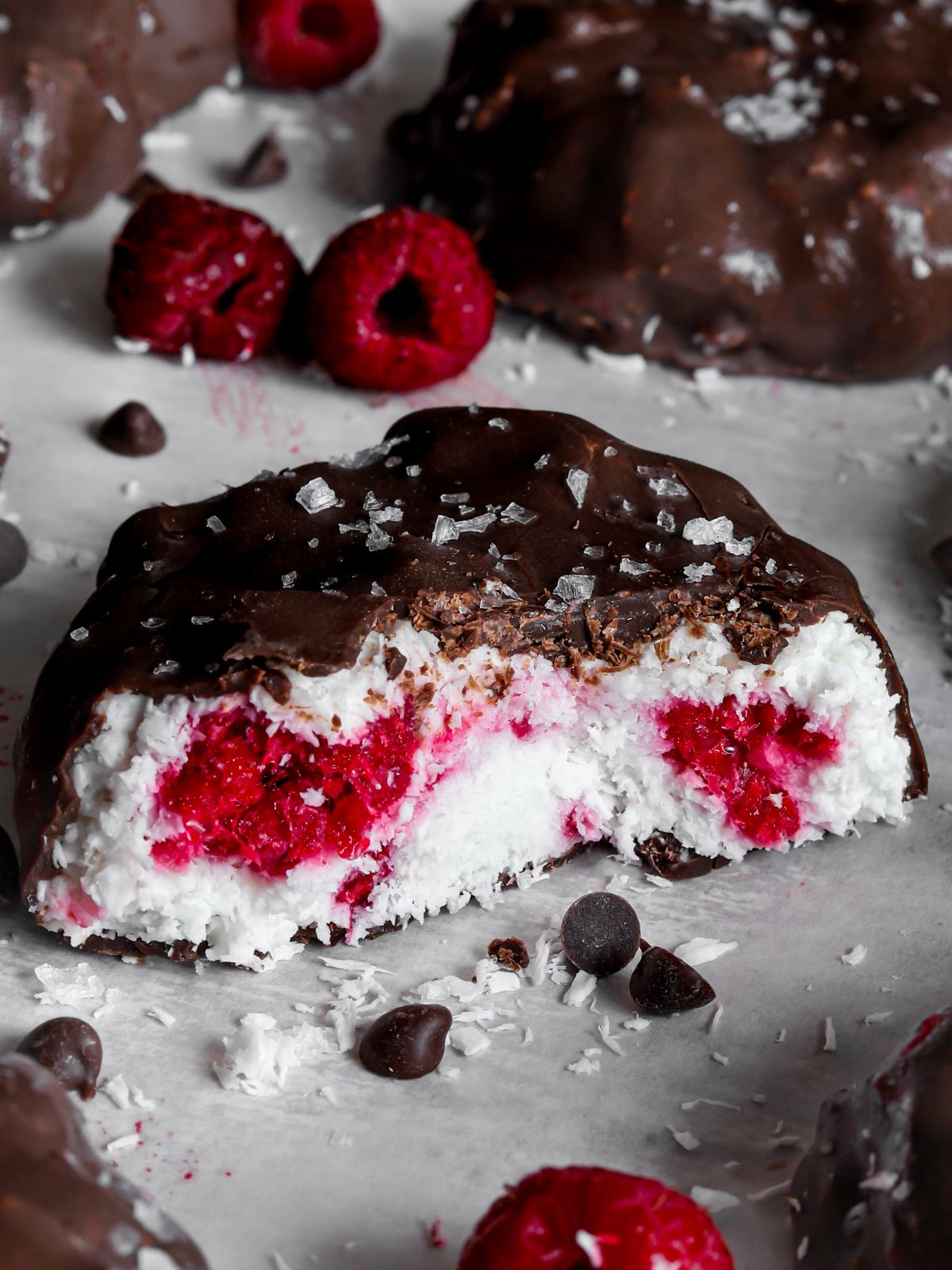 Delicious Raspberry Cottage Cheese Chocolate Clusters