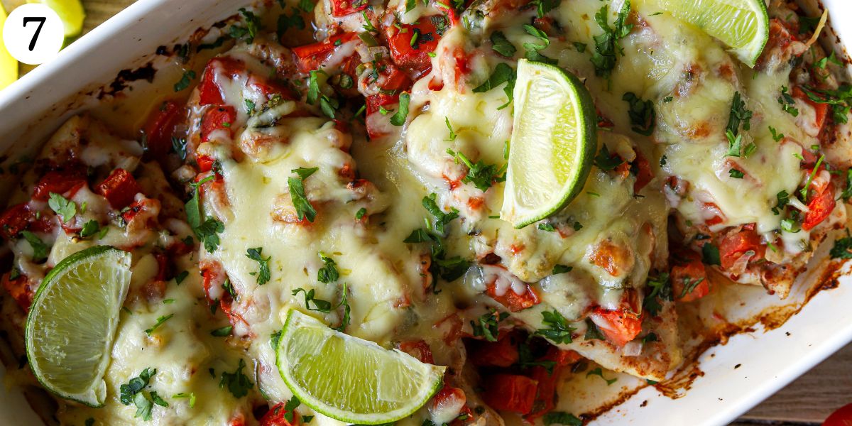 Easy Pico de Gallo Chicken Bake Step 7