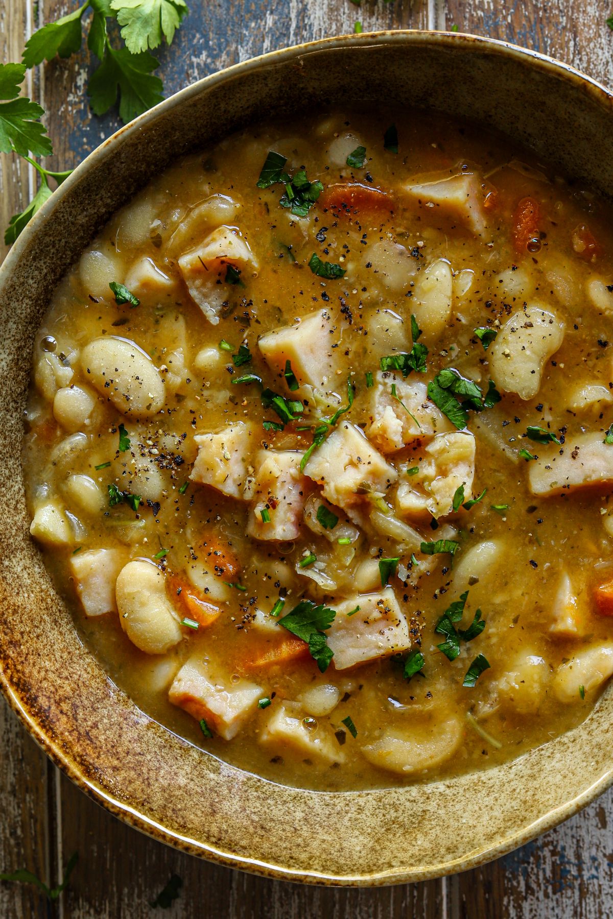 Healthy Ham and Bean Soup