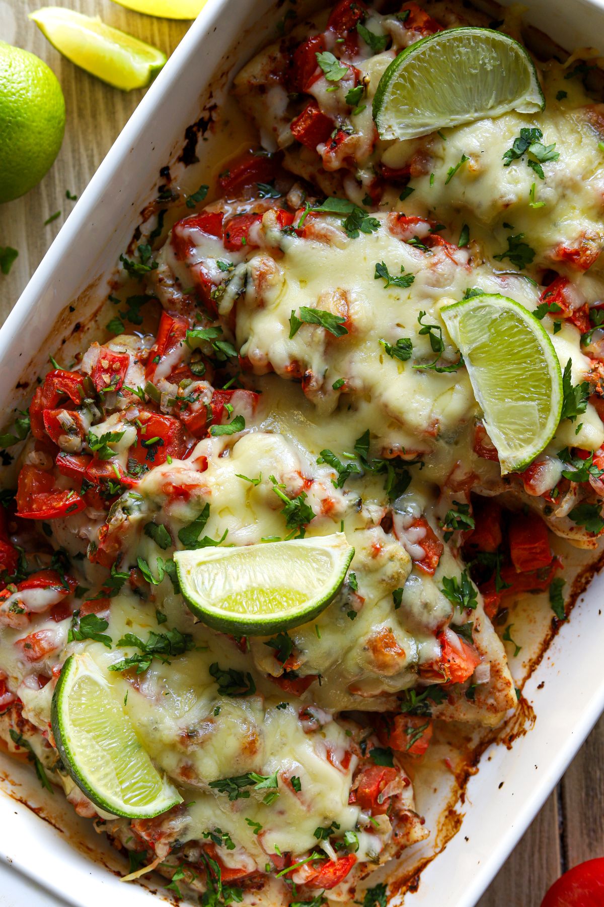Healthy Pico de Gallo Chicken Bake