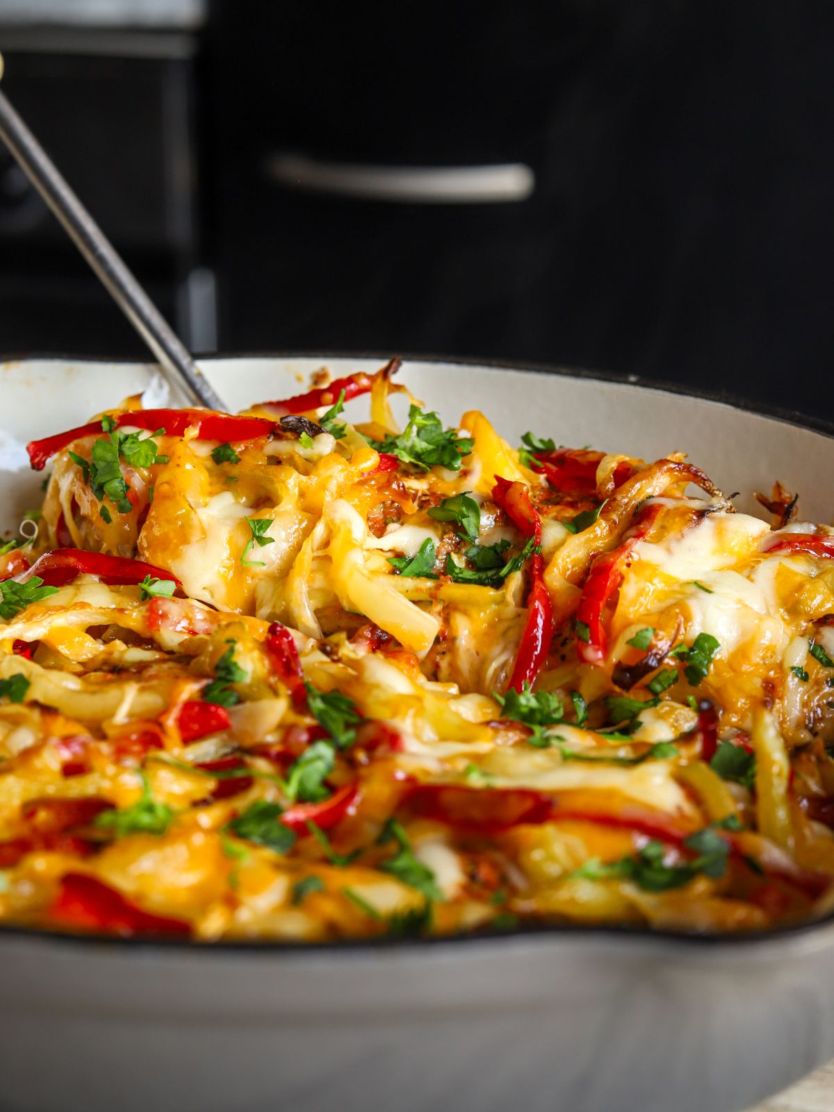 Nutritious Chicken Fajita Bake