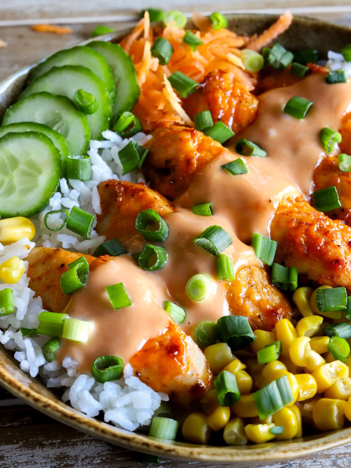 Mouthwatering Bang Bang Chicken Bowls