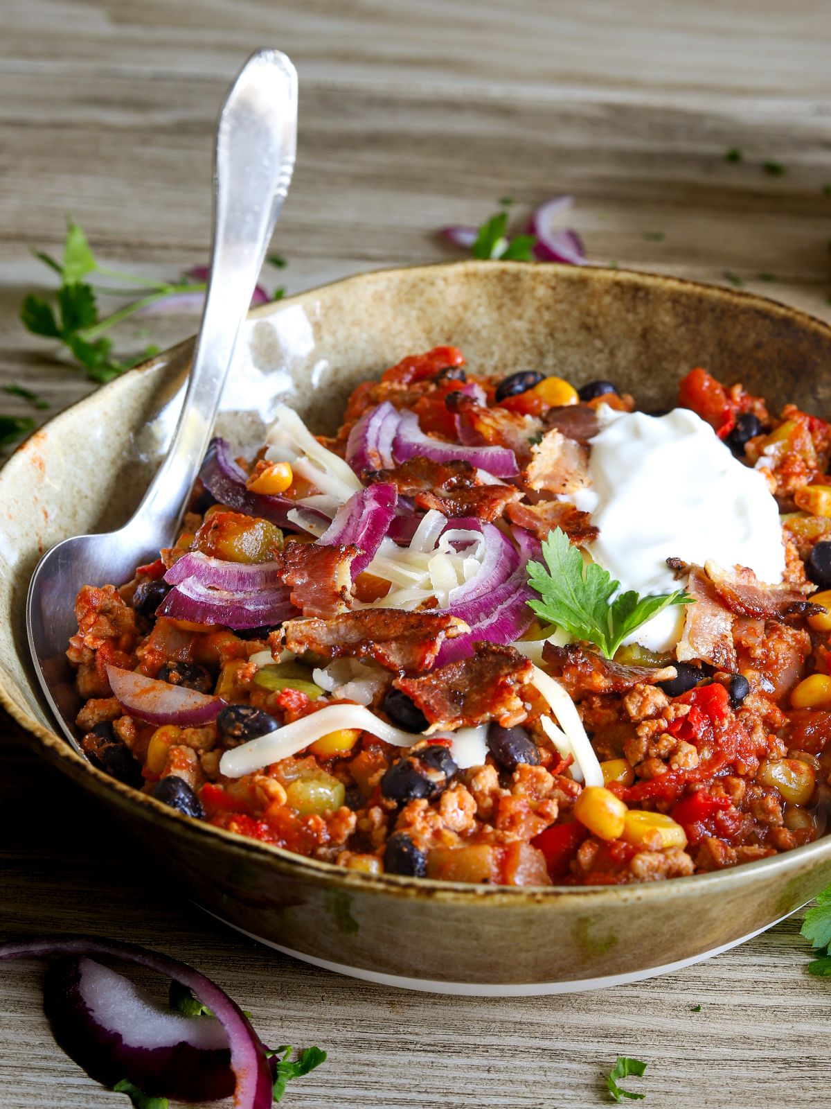 Mouthwatering Crockpot Turkey Chili