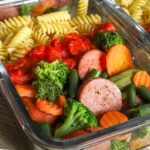 Chicken Sausage Pasta Meal Prep