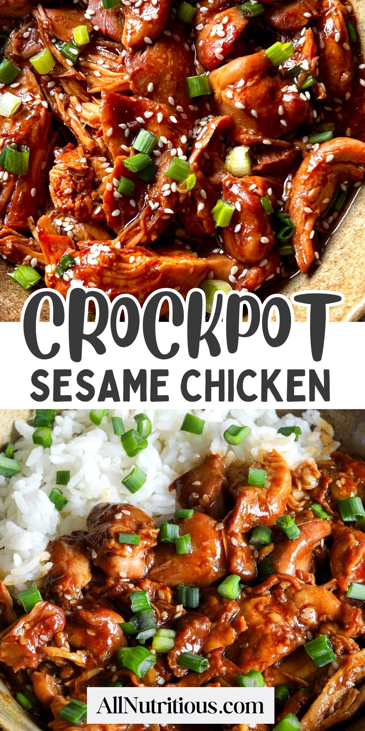 Crockpot Sesame Chicken