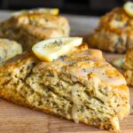 Lemon Poppy Seed Cottage Cheese Scones