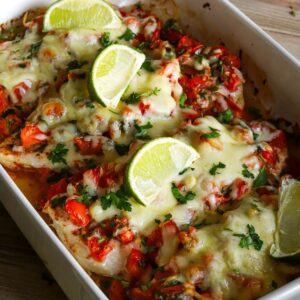 Pico de Gallo Chicken Bake