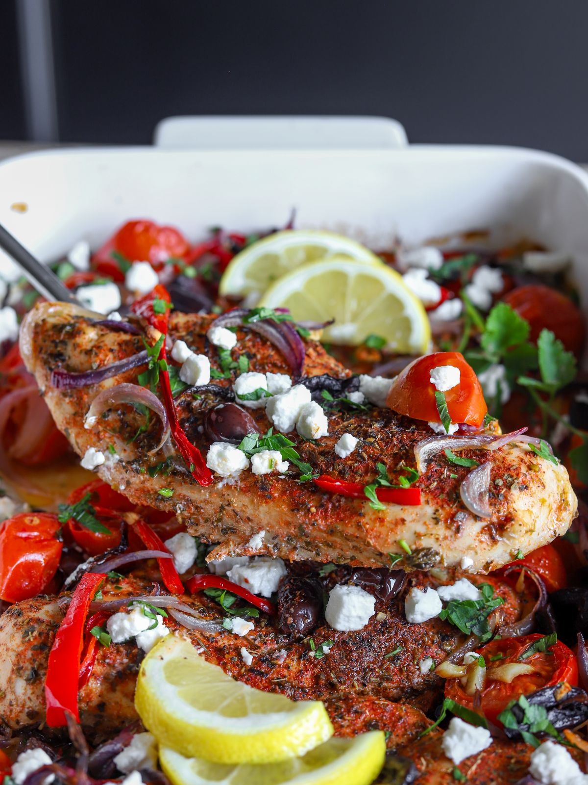 Mediterranean Chicken Bake