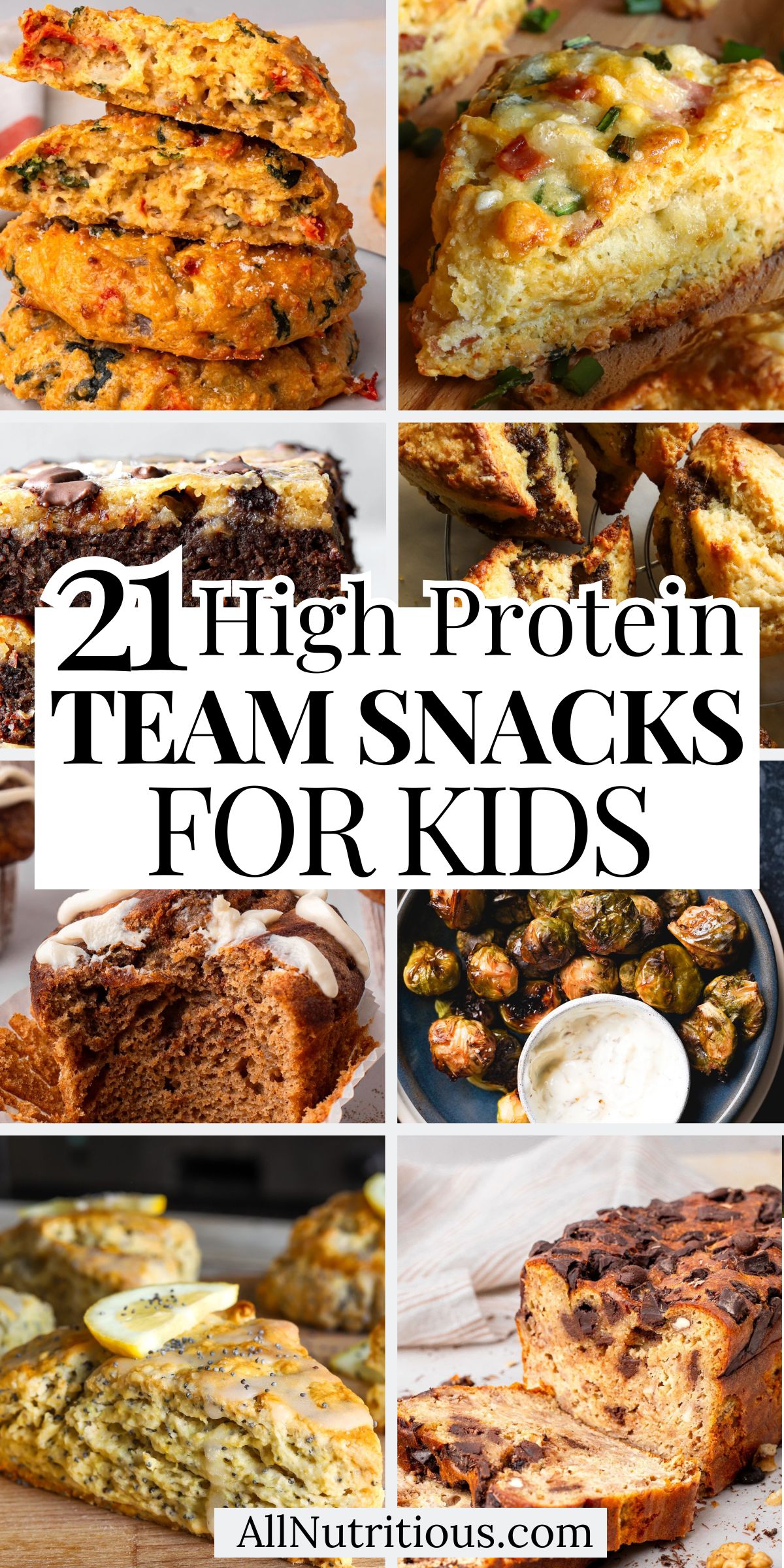 21 High Protein Team Snacks for Kids