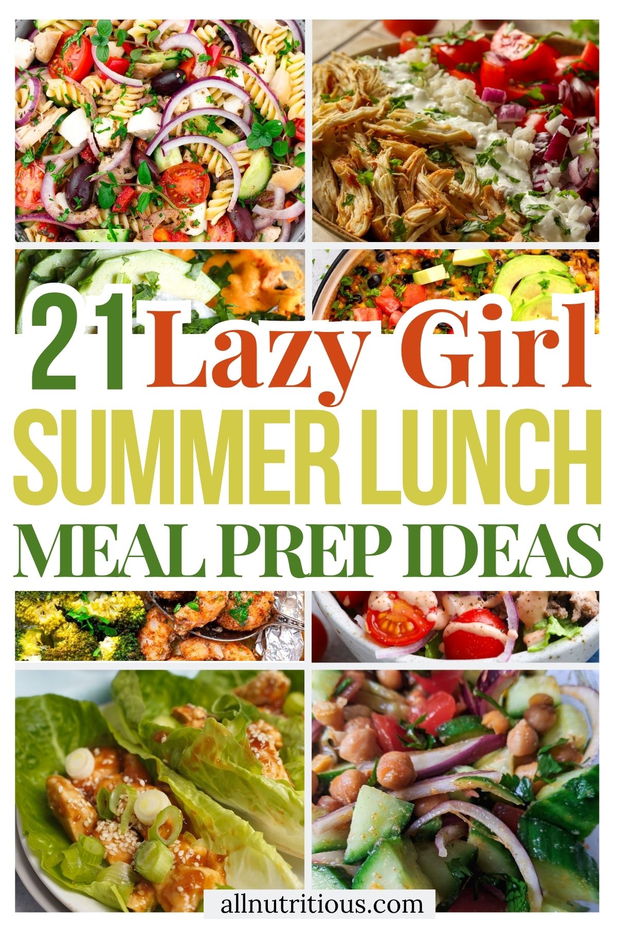 21 Lazy Summer Lunch Ideas Perfect for Meal Prep 