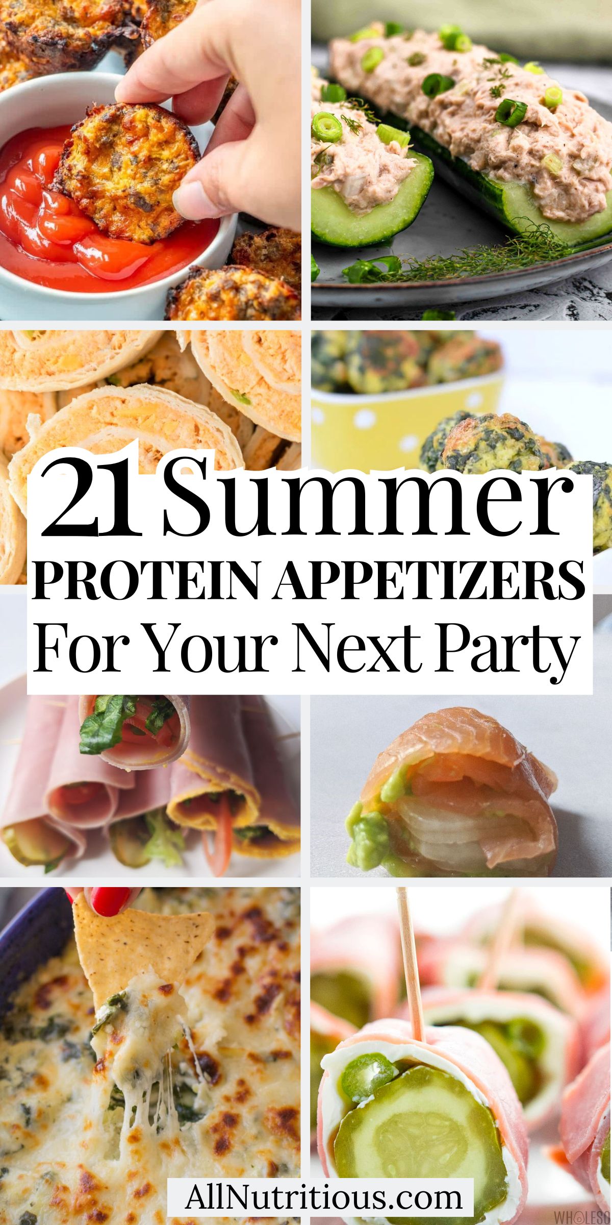 21 Summer High Protein Appetizers for a Party