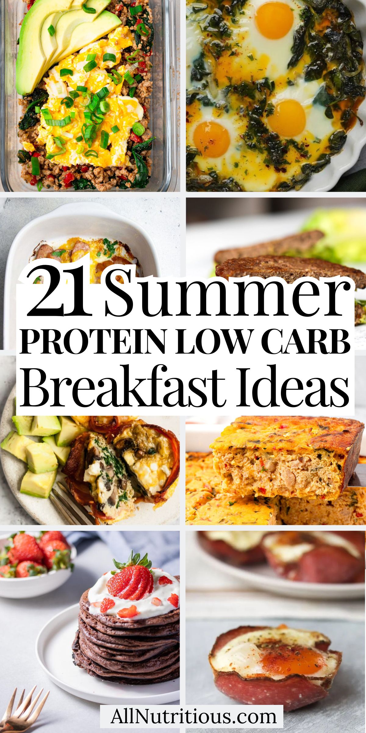 21 Summer High Protein Low Carb Breakfast Ideas