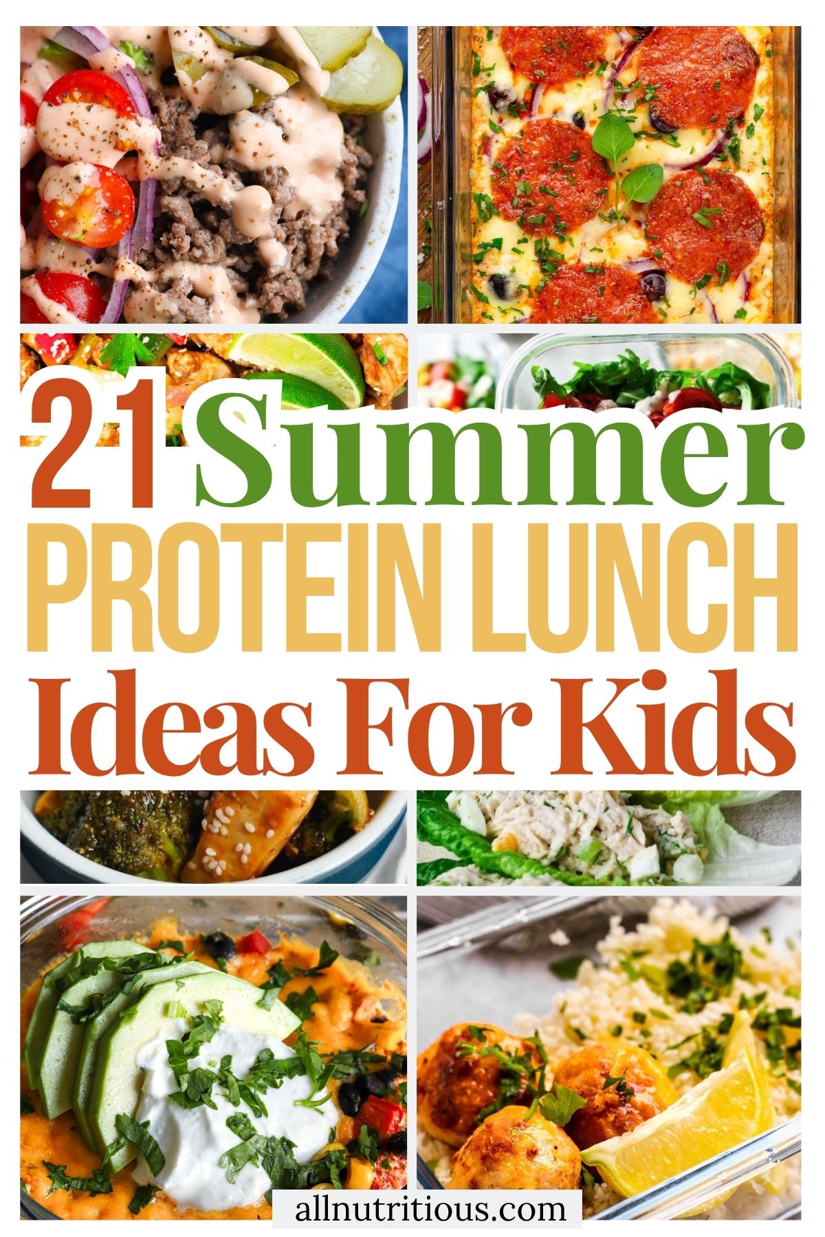 21 Summer High Protein Lunch Ideas for Kids