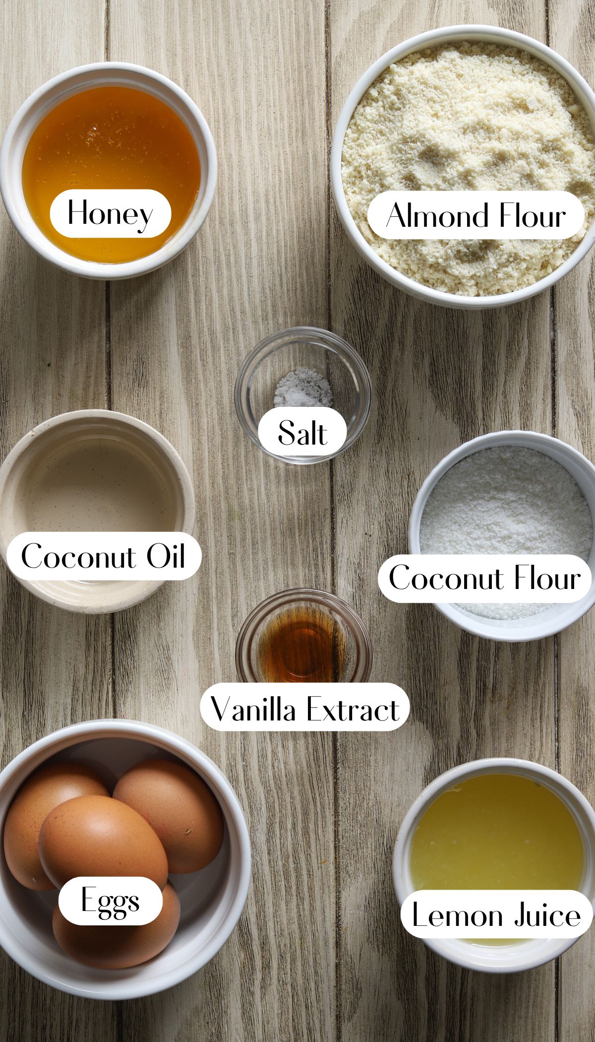 Delectable Lemon Bars Ingredients